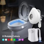 toilet decorative light motion sensor