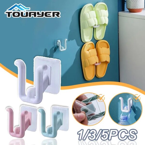 slipper self-adhesive rack