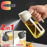 500ml 2in1 Sprayer and Pourer Oil Bottle Plastic